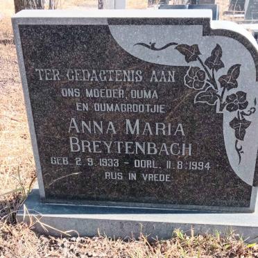 BREYTENBACH Anna Maria 1933-1994