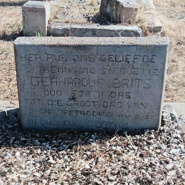 BRITS Gerhardus ?