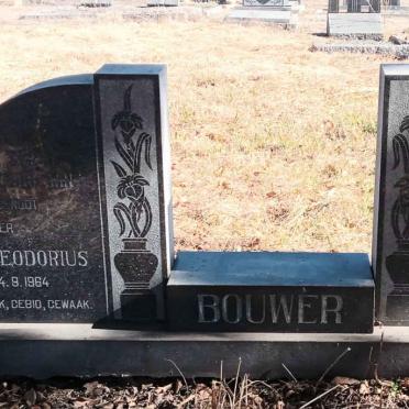 BOUWER Cornelius Theodorius 1891-1964 & Anna Christina Elizabeth SWARTS 1914-1976