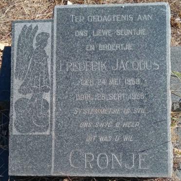 CRONJE Frederik Jacobus 1958-1958