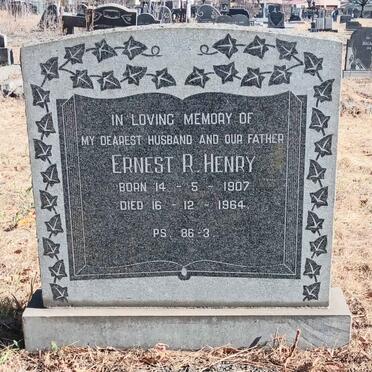 HENRY Ernest R. 1907-1964