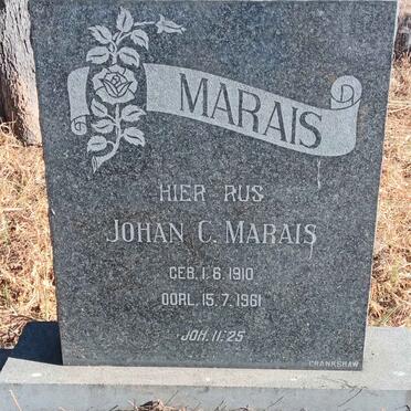 MARAIS Johan C. 1910-1961