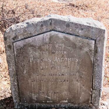 PREEZ Petrus Jacobus, du 1916-1937