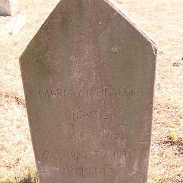 VISAGIE Maria Magdalena 1879-