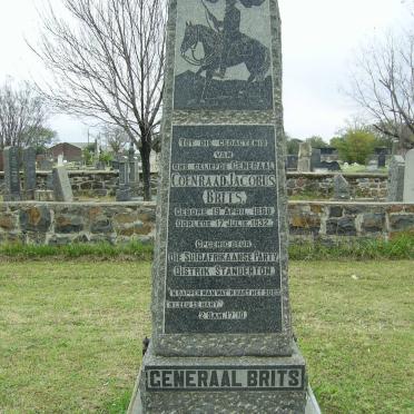 BRITS Coenraad Jacobus 1868-1932