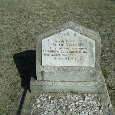 BURNETT Albert Ogden Lee  -1919