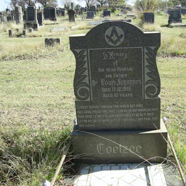 COETZEE Louis Johannes -1955