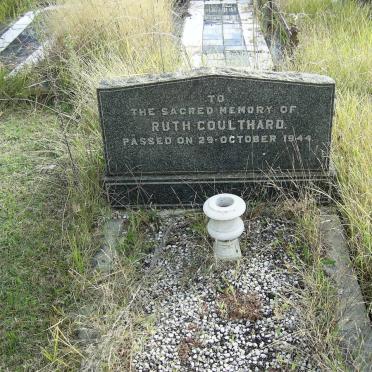 COULTHARD Ruth -1944