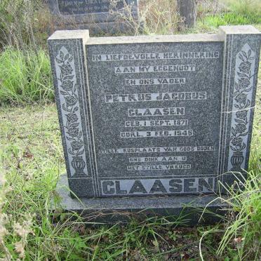 CLAASEN Petrus Jacobus 1871-1945