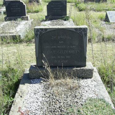 GELDENHUYS Alida E. -1963
