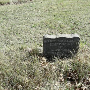 KRUGER Josua Johannes 1874-1945