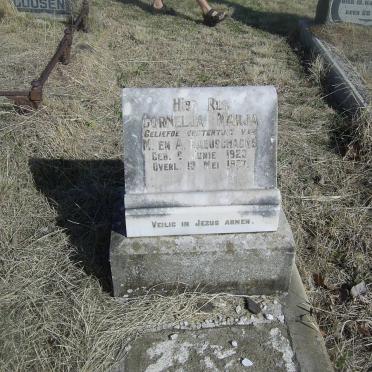 LABUSCHAGNE Cornelia Maria 1923-1927