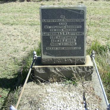 LOTTERING Catherina S.W. nee KRITZINGER 1899-1948