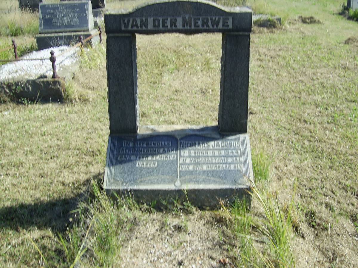 MERWE Nicolaas Jacobus, van der -1944