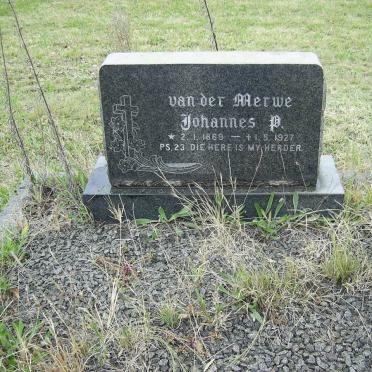 MERWE Johannes P., van der 1869-1927