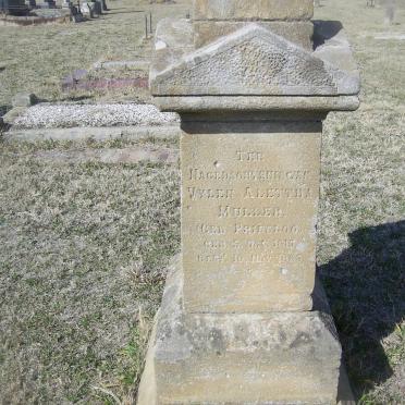 MULLER Alettha nee PRINSLOO 1815-1885