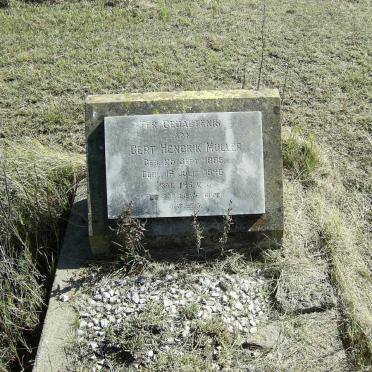 MULLER Gert Hendrik 1885-1940