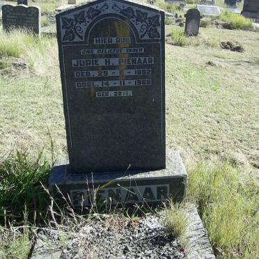 PIENAAR Jurie H. 1882-1968