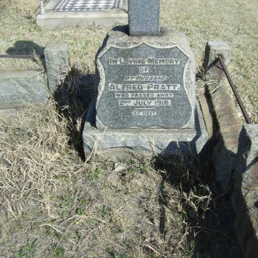PRATT Alfred  -1918