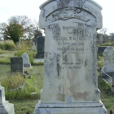 PREEZ Daniel W., du -1903