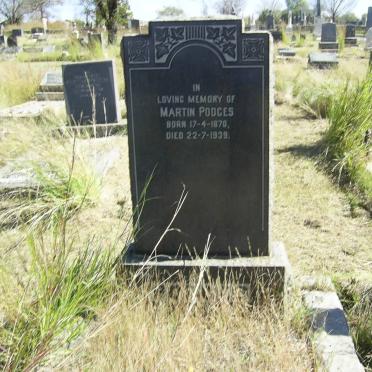 PODGES Martin 1870-1939