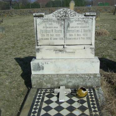 ROETS Cornelius J. 1872-1902 :: ROETS Philipus P. 1885-1926