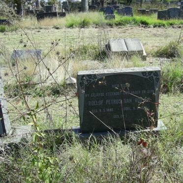 ROOYEN Roelof Petrus, van 1895-19??