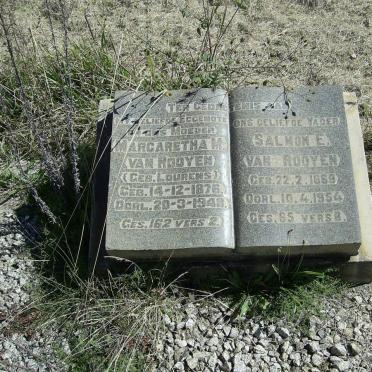 ROOYEN Salmon E., van 1869-1954 &amp; Margaretha M. LOURENS 1876-1948