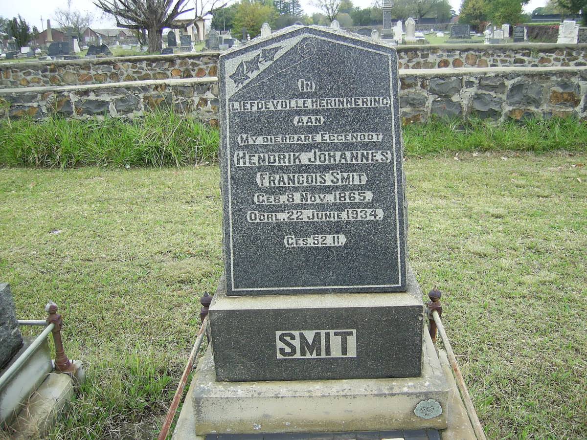 SMIT Hendrik Johannes Francois 1865-1934