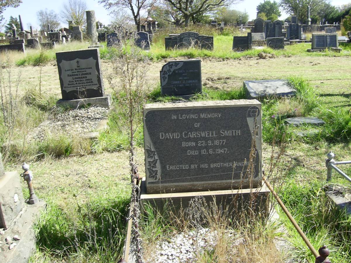 SMITH David Carswell 1877-1947