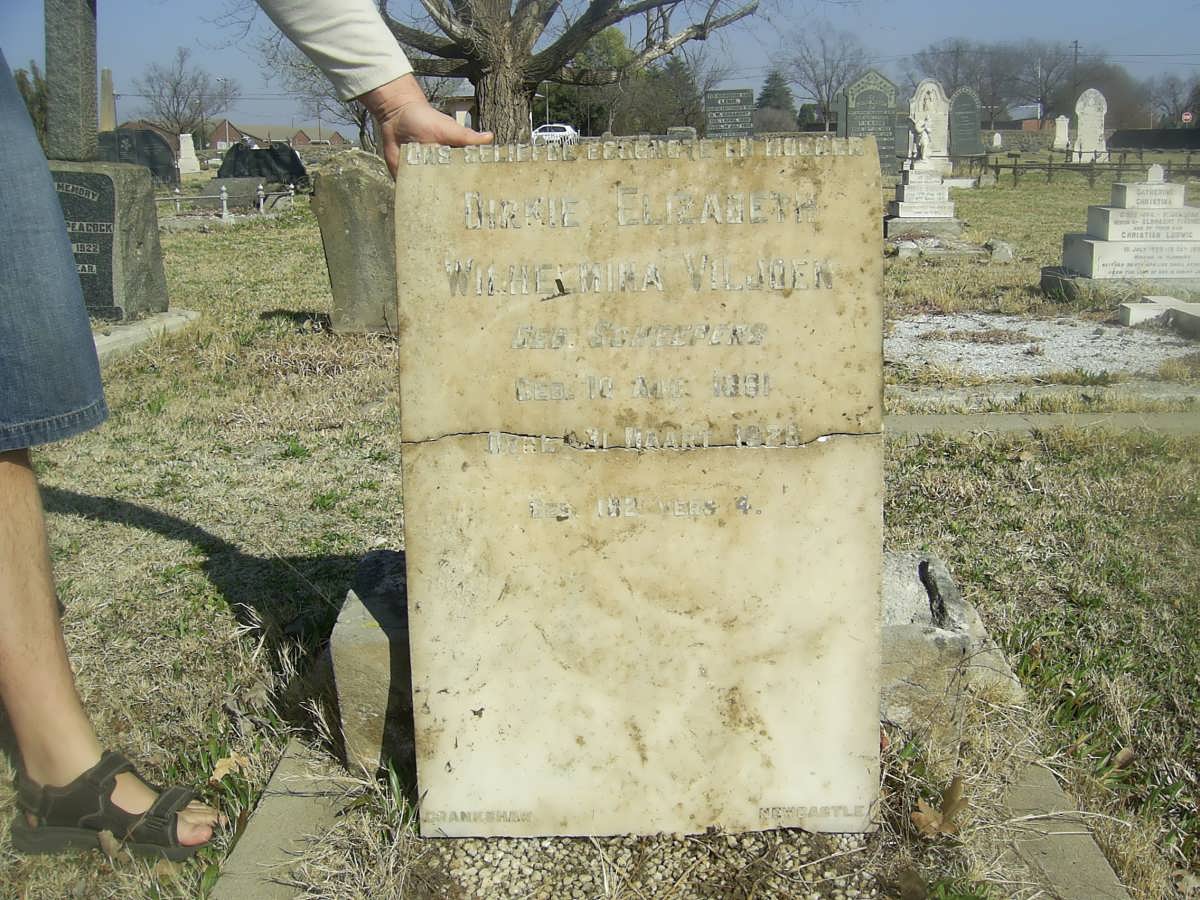 VILJOEN Marie Elizabeth Wilhelmina nee SCHEEPERS 1851-1923