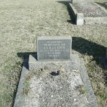 VUUREN A.L.A.J., v. 1911-1918