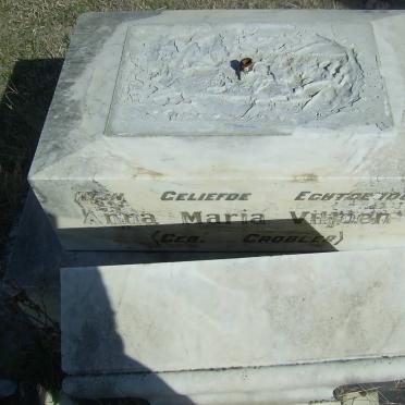VILJOEN Anna Maria nee GROBLER 1859-1917 