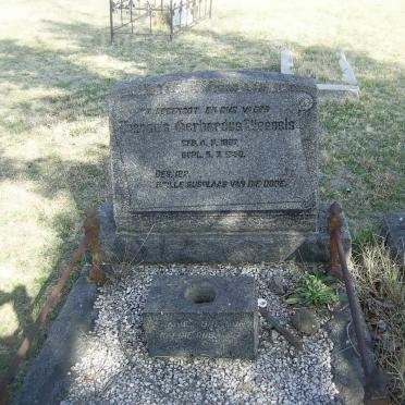 WESSELS Johannes Gerhardus 1887-1952