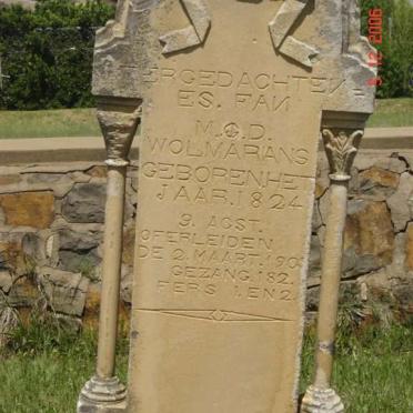 WOLMARANS M. 1824-190?