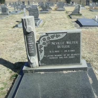 BUTLER Neville Walter 1923-1983