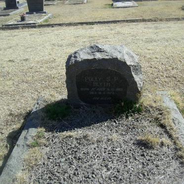 BLYTH Polly S.P. nee DE KOCK 1882-1973