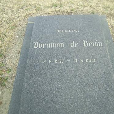BRUIN Bornman, de 1967-1968