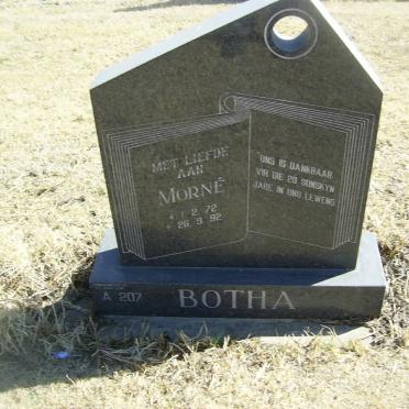 BOTHA Morne 1972-1992