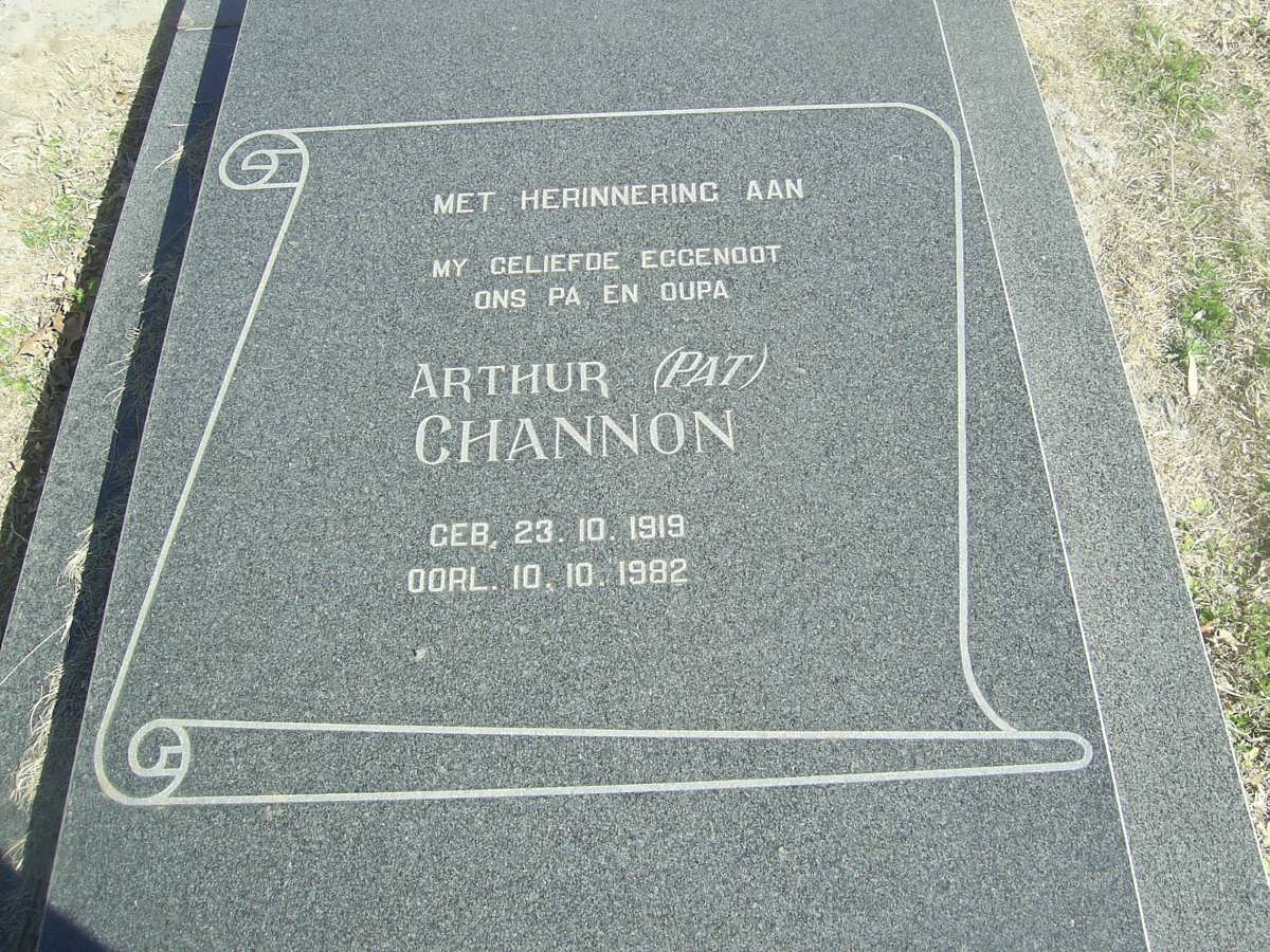 CHANNON Arthur 1919-1982