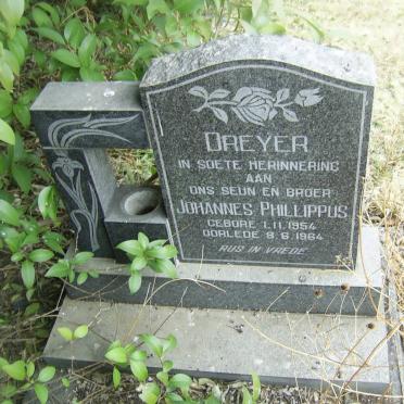 DREYER Johannes Phillippus 1954-1964