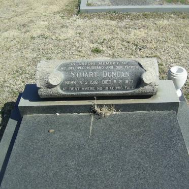 DUNCAN Stuart 1916-1977