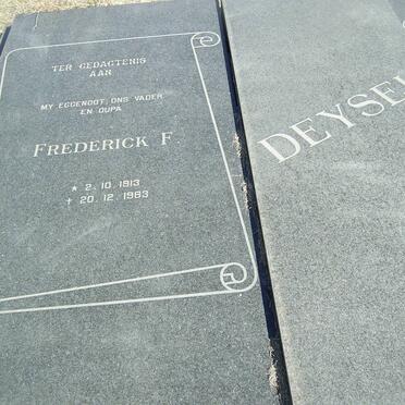 DEYSEL Frederick F. 1913-1983