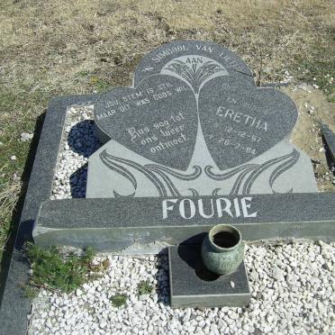 FOURIE Eretha 1957-1984