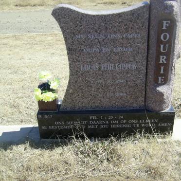 FOURIE Louis Phillippus 1945-2004