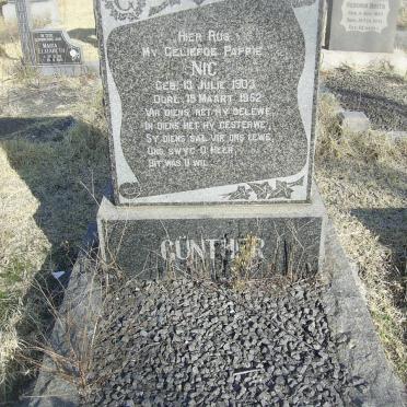 GUNTHER Nic 1903-1952