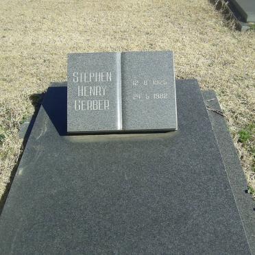 GERBER Stephen Henry 1925-1982