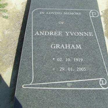 GRAHAM Andree Yvonne 1919-2005