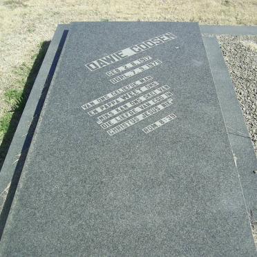 GOOSEN Dawie 1917-1978