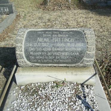 HATTINGH Niekie 1942-19?7